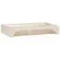 Preview: Waschbecken Creme 58x39x10 cm Marmor