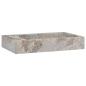 Preview: Waschbecken Grau 58x39x10 cm Marmor
