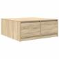 Preview: Couchtisch mit Schubladen Sonoma-Eiche 100x100x40 cm