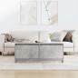 Preview: Couchtisch mit Schubladen Betongrau 100x100x40 cm