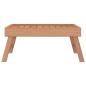Preview: Klapptablett 55x35x25 cm Massivholz Teak