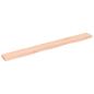 Preview: Wandregal 100x10x2 cm Massivholz Eiche Unbehandelt