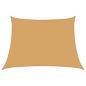 Preview: Sonnensegel 160 g/m² Trapez Hellgrau 4/5x3 m HDPE