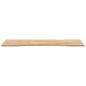 Preview: Schreibtischplatte Unbehandelt 160x50x2,5 cm Massivholz Eiche
