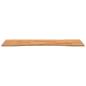 Preview: Schreibtischplatte Hellbraun 160x50x2,5 cm Massivholz Eiche