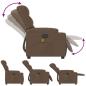Preview: Massagesessel Braun Stoff