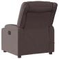 Preview: Massagesessel Dunkelbraun Stoff