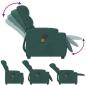 Preview: Massagesessel Dunkelgr?n Stoff