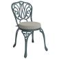 Preview: Sitzkissen SOEST 4 stk. 100 % Polyester Grau Ø 40 x 7 cm