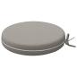 Preview: Sitzkissen SOEST 4 stk. 100 % Polyester Grau Ø 40 x 7 cm