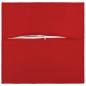 Preview: Kissen 12 stk. HOUTEN Rot 50 x 50 cm Kunstleinen