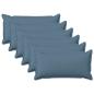 Preview: ARDEBO.de - Kissen 6 stk. HOUTEN Jeans blau 40 x 70 cm Kunstleinen