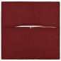 Preview: Kissen 6 stk. HOUTEN Weinrot 40 x 40 cm Kunstleinen