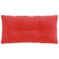 Preview: R Rückenkissen PUTTEN 100 % Polyester Rot 80 x 40 x 10 cm