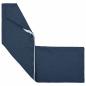 Preview: Wurfkissen 2 stk. HEERLEN Blau 40 x 145 cm Stoff