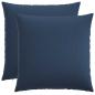Preview: Wurfkissen 2 stk. HEERLEN Blau 55 x 55 cm Stoff