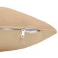 Preview: Wurfkissen 2 stk. HEERLEN Creme 45 x 45 cm Stoff