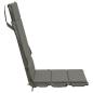 Preview: Hochlehner-Auflage GEMERT 4 stk. 100 % Polyester Grau