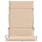 Preview: Hochlehner-Auflage GEMERT 6 stk. 100 % Polyester Creme
