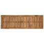 Preview: Tischplatte 108,5 x 35 x 2 cm Rechteckig Massives Akazienholz