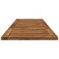 Preview: Tischplatte 108,5 x 35 x 2 cm Rechteckig Massives Akazienholz