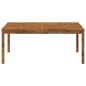 Preview: Gartentisch Natur 180 x 88,5 x 75 cm Massivholz Akazie