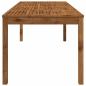 Preview: Gartentisch Natur 180 x 88,5 x 75 cm Massivholz Akazie
