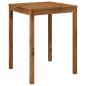 Preview: Gartenbar-Tisch LAREN Natur 80 x 80,5 x 105 cm