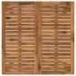 Preview: Gartenbar-Tisch LAREN Natur 80 x 80,5 x 105 cm