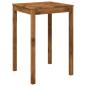 Preview: Gartenbar-Tisch Natur 70 x 68,5 x 105 cm Massivholz Akazie