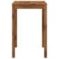 Preview: Gartenbar-Tisch Natur 70 x 68,5 x 105 cm Massivholz Akazie