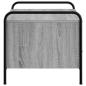 Preview: Couchtisch Sonoma-Grau 99,5 x 49 x 46 cm Holzwerkstoff