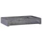 Preview: Waschbecken Schwarz 58x39x10 cm Marmor