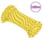 Preview: ARDEBO.de - Bootsseil Gelb 5 mm 100 m Polypropylen