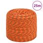 Preview: ARDEBO.de - Bootsseil Orange 6 mm 25 m Polypropylen