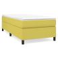 Preview: Boxspringbettgestell Grün 90x200 cm Stoff
