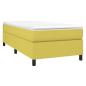 Preview: Boxspringbettgestell Grün 90x200 cm Stoff