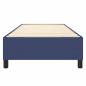 Preview: Boxspringbettgestell Blau 100x200 cm Stoff
