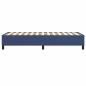 Preview: Boxspringbettgestell Blau 100x200 cm Stoff