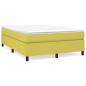 Preview: Boxspringbettgestell Grün 140x190 cm Stoff
