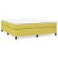 Preview: Boxspringbettgestell Grün 160x200 cm Stoff