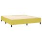Preview: Boxspringbettgestell Grün 160x200 cm Stoff