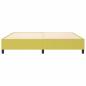 Preview: Boxspringbettgestell Grün 200x200 cm Stoff