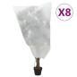Preview: ARDEBO.de - Wintervlies mit Kordelzug 8 Stk. 70 g/m² 0,8x1,2 m