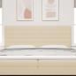 Preview: Kopfteil Creme Stoff