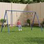 Preview: ARDEBO.de - Outdoor Schaukelset Mehrfarbig Stahl und PE