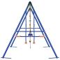 Preview: Outdoor Schaukelset Mehrfarbig Stahl und PE
