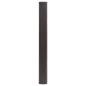 Preview: Teppich Rechteckig Dunkelbraun 100x400 cm Bambus
