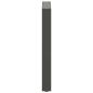 Preview: Esstischbeine U-Form 2 Stk. Anthrazit 50x(72-73) cm Stahl