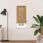 Preview: Rollo Braun 60 x 220 cm Bambus